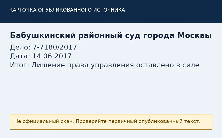 Источник по делу 7-7180/2017