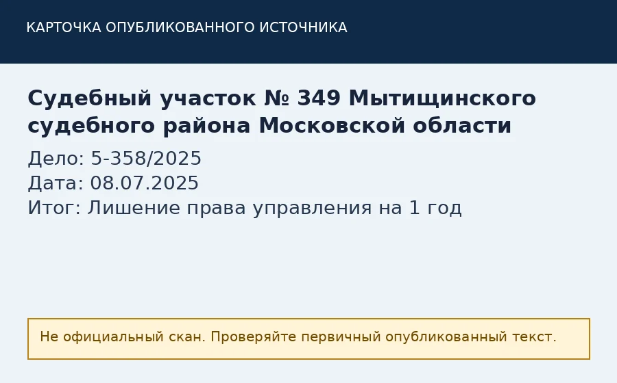 Источник по делу 5-358/2025