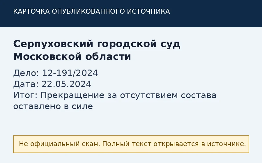 Источник по делу 12-191/2024